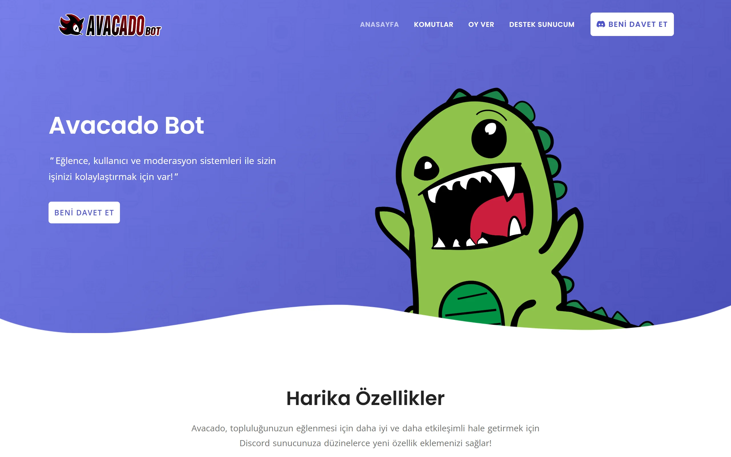 Avacado V2: Premium Bot Arayüzü — 1