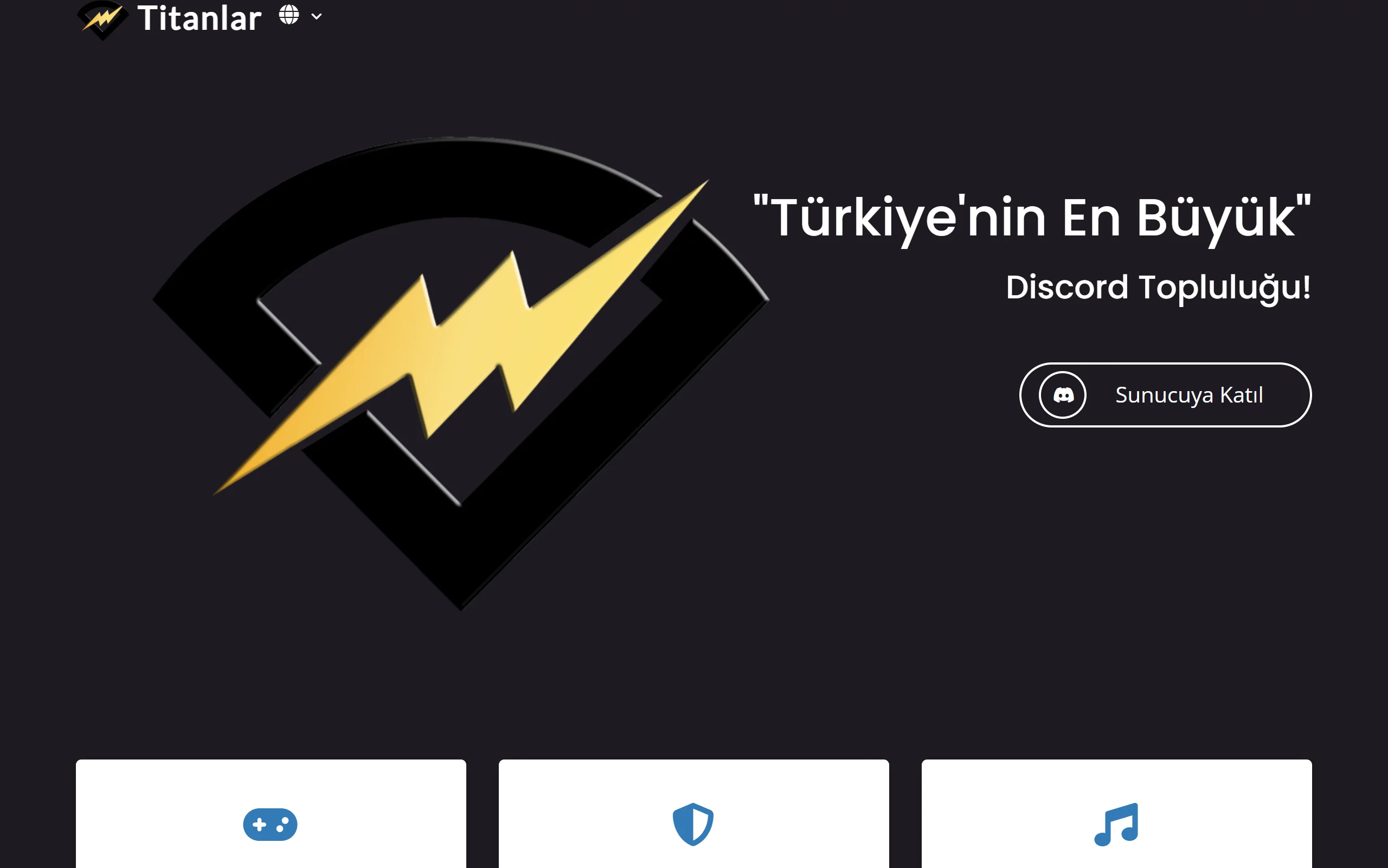 Titanlar: Oyun Topluluğu Platformu — 1